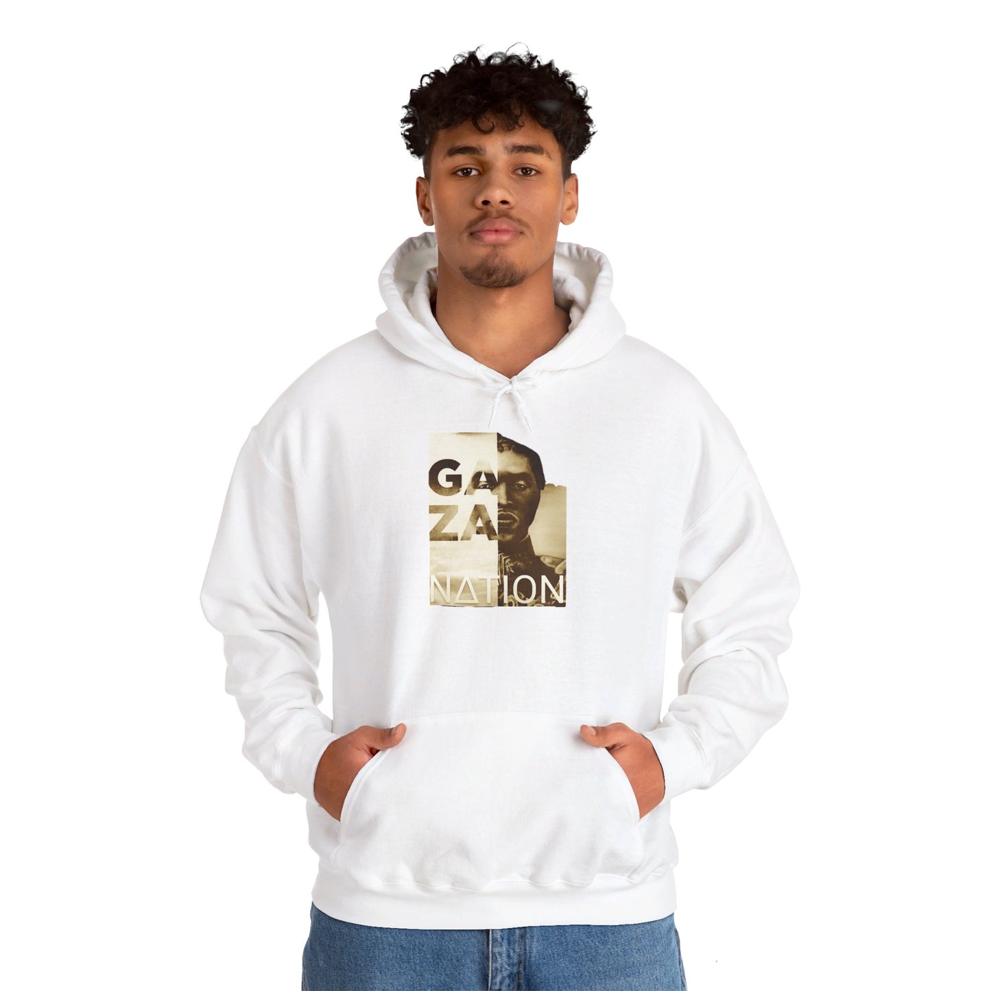 GAZA NATION Unisex Heavy Blend™ Hooded Sweatshirt (AW-16769659535)