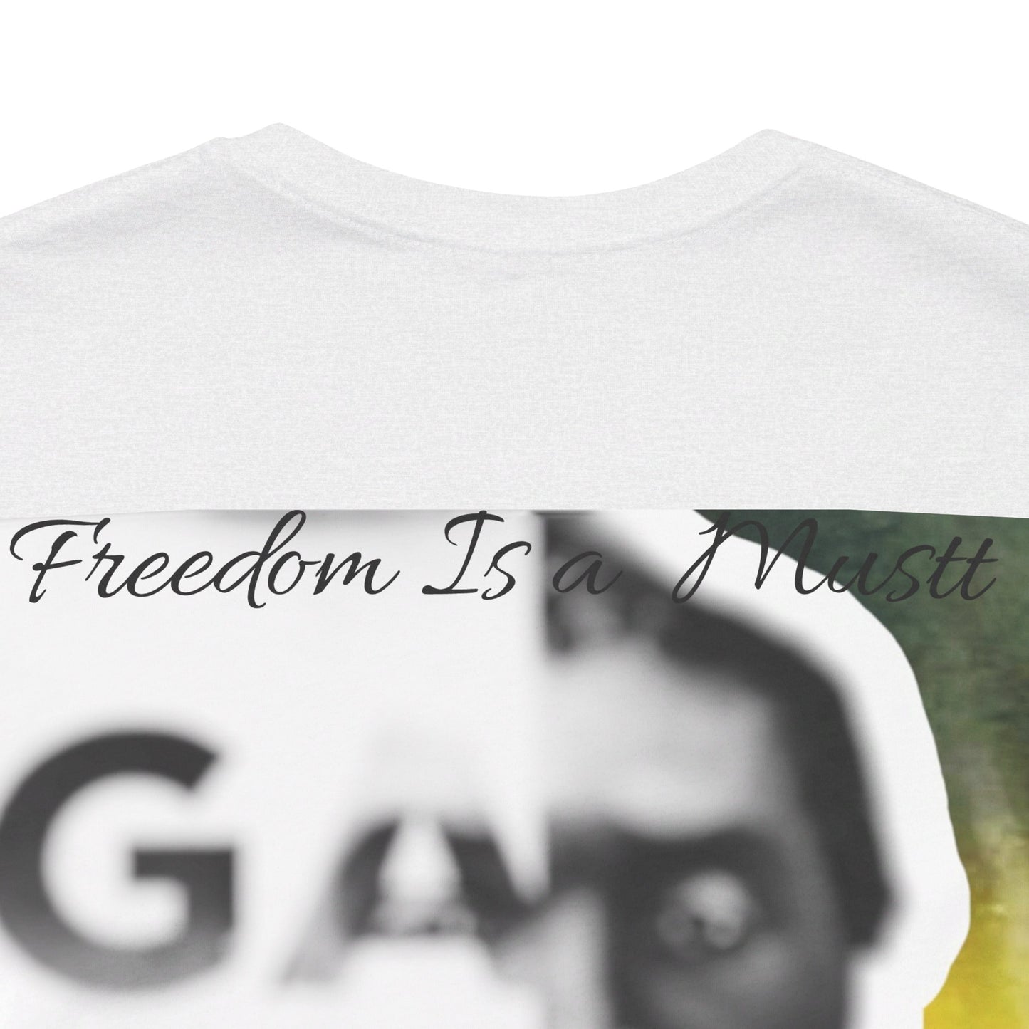 Freedom, Trendy Fashionable Unisex Jersey Short Sleeve Tee (AW-16769659535)